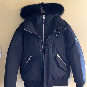 Mens Mackage jacket waterproof,warm size 44